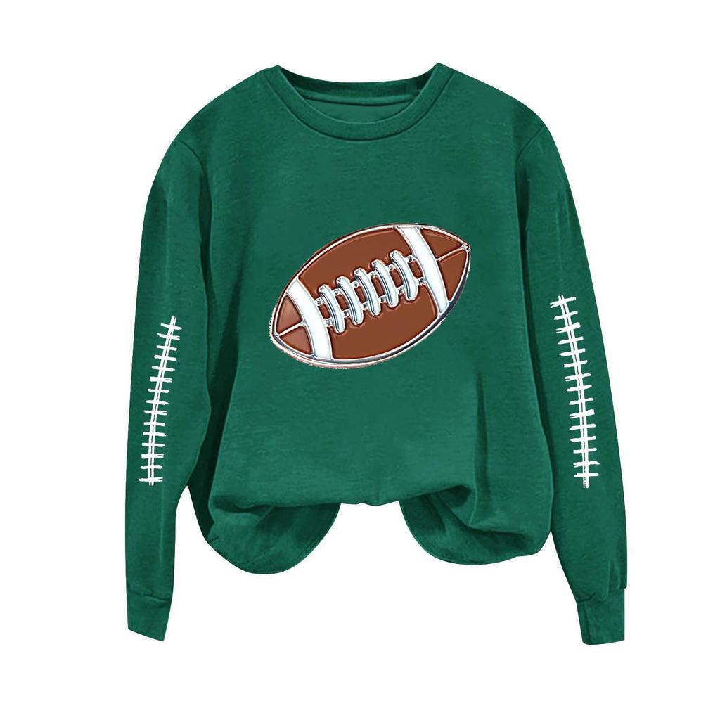 Unisex Fashion Print Neck Long Sleeve Sweatshirt