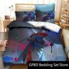 3D Print Japanese Geisha Samurai Bedding Set Double Twin King Duvet Cover Comforter Pillowcase Boys Girls Adults Bedroom