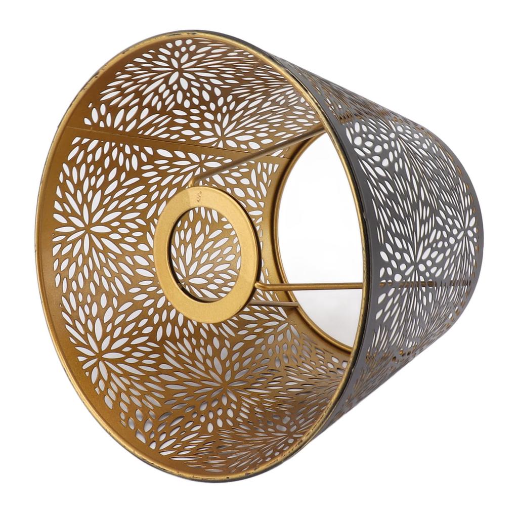 Metal Hollow Lamp Shade Forest Tree Style Hollow Out Iron Decorative Lampshade for E26 E27 Table Wall Ceiling Lamp