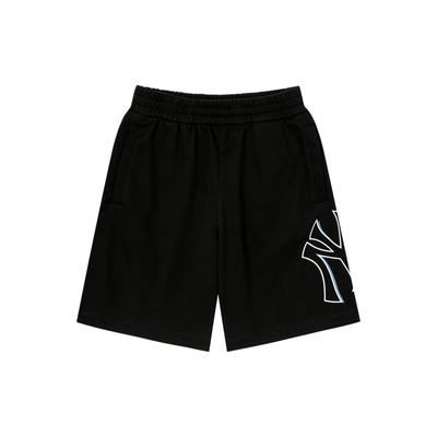 MLB SS23 New York Yankees Unifarbene Sporthosen Unisex Shorts Schwarz 3ASPB0233-50BKS