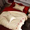 Lilang Long-Staple Cotton Chinese Wedding Bedding Set