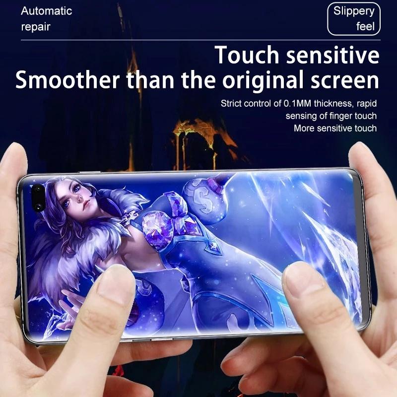 5PCS Full Curved Screen Protective Hydrogel Film For VIVO V60 V60E V50 V50E V40 Lite V30 V30E V29 V29E V27 V27E V25 V25E V21 X300 X200 FE X80 X70 2025