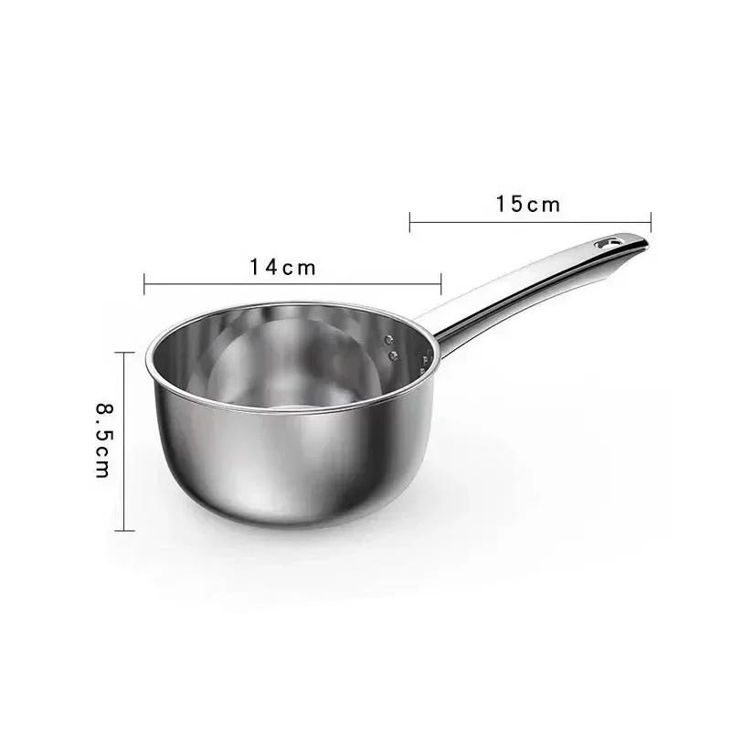 

Stainless Steel Non-stick Pan Noodle Pot Kitchen Accessories Milk Pot Aluminum Pot Tableware Pan Home Cooking Tools Cookware