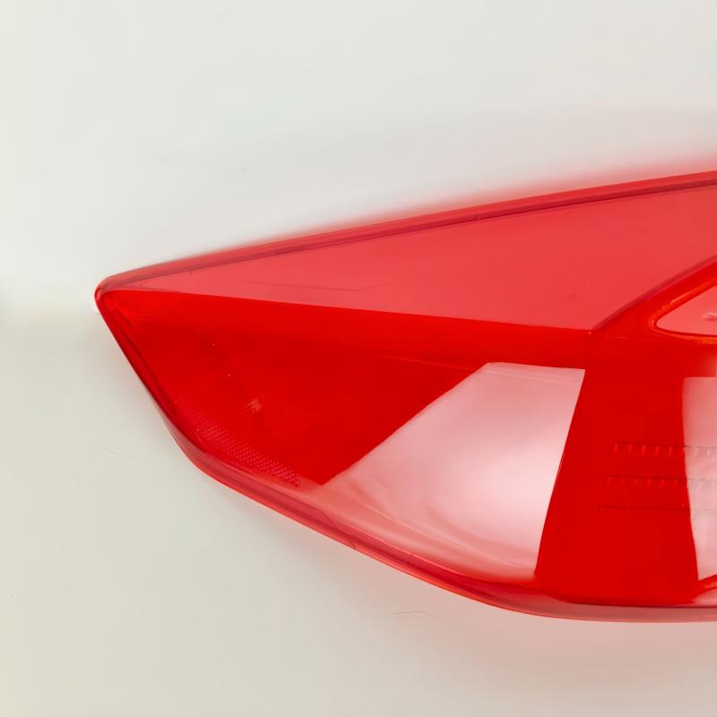 Fits 2015-2018 Honda City: Red Transparent Rear Taillight Cover Assembly