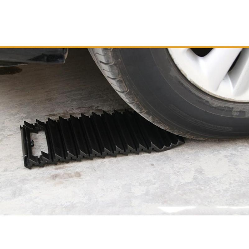 Tapete de Tração Automática Placa Antiderrapante para Pneu Auxílio de Pegada Compacto para Carro Neve Lama Areia Emergência