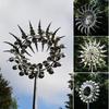 And Magical Unique Metal Windmill  Sculptures Move With The Wind Wind Lawn