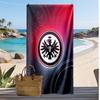 Eintracht Frankfurt Football Print Beach Towel, Large Soft Quick Dry Towel for Beach Camping Swimming