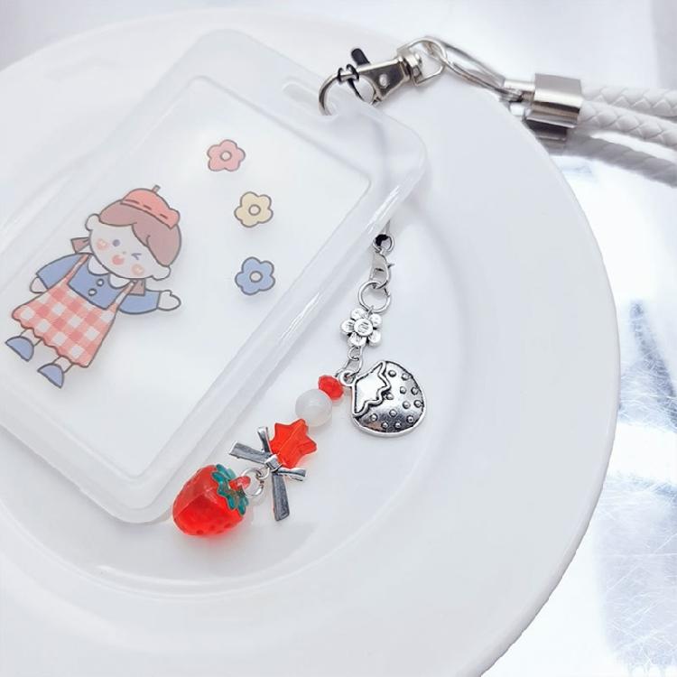 DIY Crystal Heart Phone Strap with Cute Bowknot Wing Heart Phone Strap Keychain