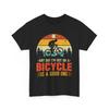 Cyclist T-shirt Tops Tees Unisex | Biking Tee | Never Underestimate An Old Man On A Bicycle Shirt
