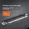 Stainless Steel Bathroom Safety Handrails , Sturdy Construction, Durable Handrail, Support Rail