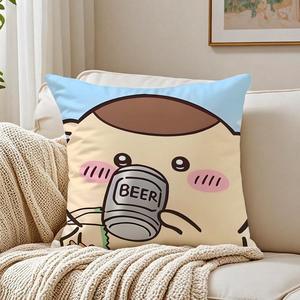 

KKurimanju Cushion Cover Pillowcase Antidustmite living Room Sofa Decor Cushion Room 30X30cm