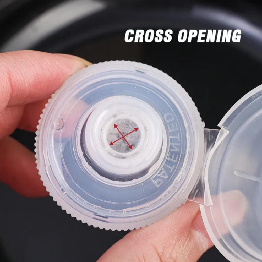 1 Stück 500ML Squeeze-Ölflasche Kunststoff-Gewürzflaschen Küche Auslaufsichere Würzsauce Squeeze-Flasche Saucenflasche Öl Ketchup