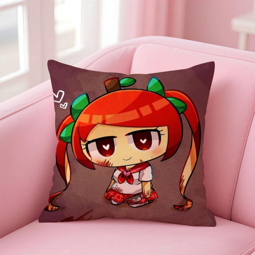 Cartoon P-PepoyoS Cushion Cover Comfortable Reversible Pillow Cover Ideal for Car Sofa Bedroom & Beyond
