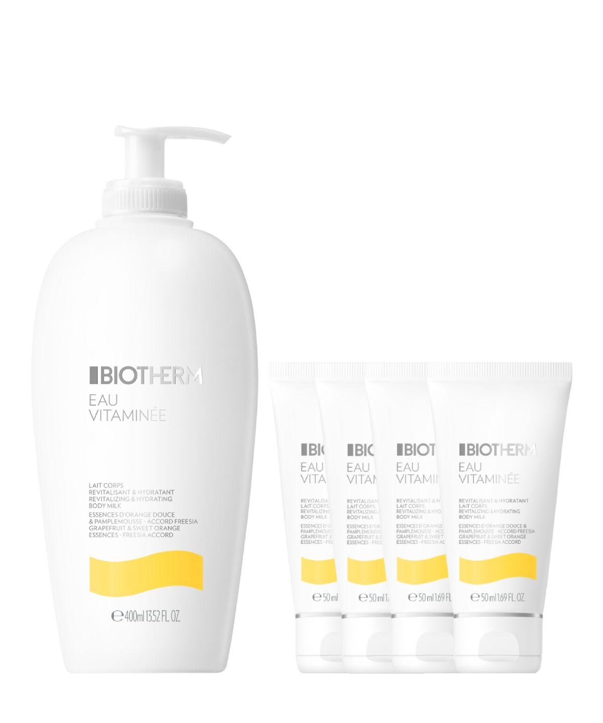 Eau Vitamine Body Milk 400ml Set (+Eau Vitamine Body Milk 200ml)