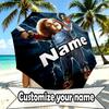 Custom Name Personalized horror movie Print Umbrella, Auto Open Close, 8‑Rib Sturdy Frame, Commute Camping Hiking Use, Birthday Gift