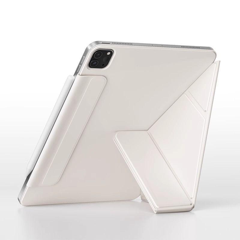 Magnetische Abnehmbare Doppelseitige Folio-Hülle für iPad 11. Gen A16 Pro 11 Air 5 Mit Ständer Sleep/Wake Anti-Shock PU-Leder