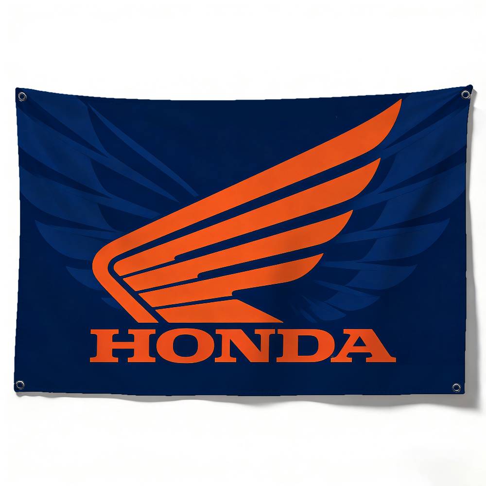 

Motorcycle For HONDA Decorative Flag Waterproof Fade Resistant Polyester Indoor Outdoor Hanging Flag (as the picture,50x70cm)