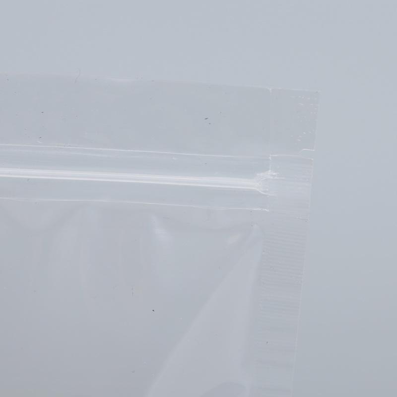 10PCS Transparent Plastic Ziplock Bag Standable Nut Grain Tea Leaf Moistureproof Waterproof Seal Bag Kitchen Storage Refill Bag