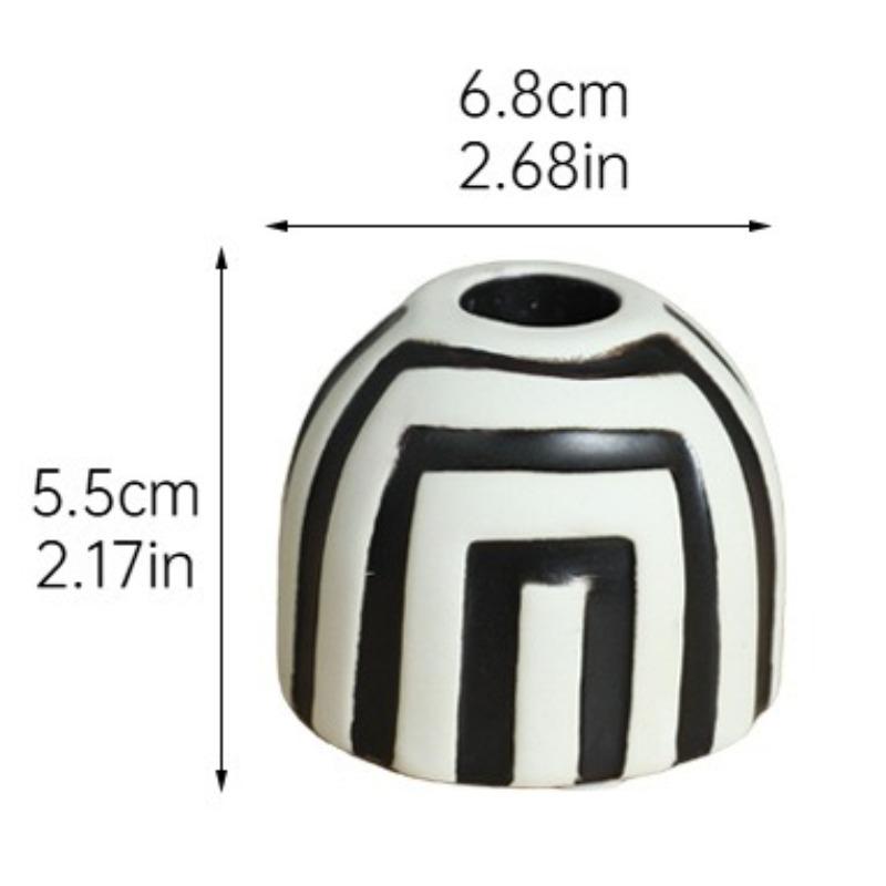 Ceramic Candle Holder Vintage Candle Holders Modern Elegant Aesthetic Candlestick Decorative Table Candlesticks Home Decorations