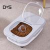 Collapsible Cat Dog Food Storage Container with Lid Wheels Design Large Capacity Dry Dog Cat Food Box Moisture Proof Box