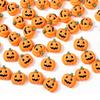 10/20pcs Resin Mini Halloween Pumpkin Miniature Flat-Backed Cabochons Fairy Garden Home Ornament DIY Craft Decoration