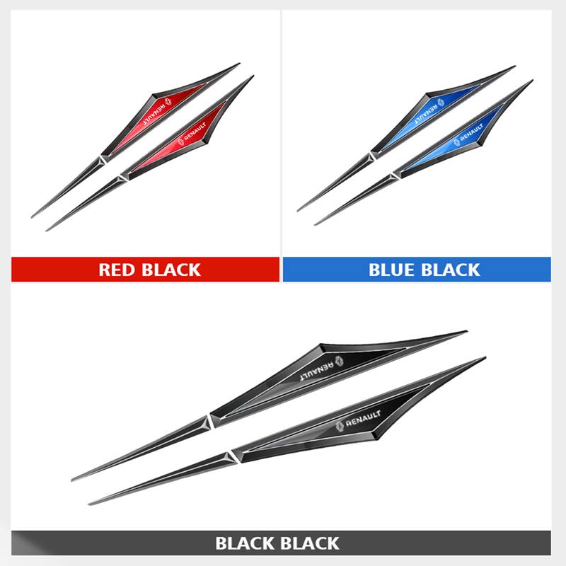 Pro Renault 2026 Nové poklice Slitkové nálepky na auto Příslušenství pro auto pro Renault RS Megane Clio 4 Captur Talisman Laguna 3