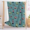 Ship Sail Flannel Blanket Wish E-commerce Crystal Fleece Blanket