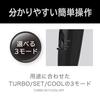 Koizumi Hair Dryer Monochrome Lightweight Compact Foldable Mini Negative Ion Black KHD-1392 BK