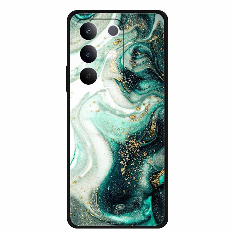 Case For Realme 15x 5G Global Version Marble Capa Soft Silicone Back Cover For Realme 15 X Cases Mica Painted TPU Phone Bumper