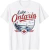 Lake Ontario, Vintage Canadian Great Lake Retro T-Shirt