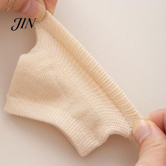 Calzini Infradito Donna Calzini Infradito, Cotone Punta Aperta Metà Piede Tanga a Taglio Basso Liner per Infradito Zoccoli Sandali Traspiranti