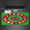 1 peça Candy de Natal Anime Mouse Pad Grande Tapete de Mesa Antiderrapante Base de Borracha Iluminado Sala de Jogos para PC Computador Laptop Unissex