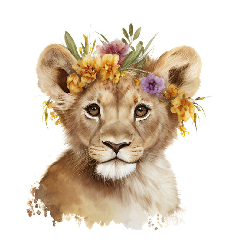 T787#Boho Animals Wall Sticker Kids Room Background Home Decoration Mural Living Room Wallpaper Funny Decal