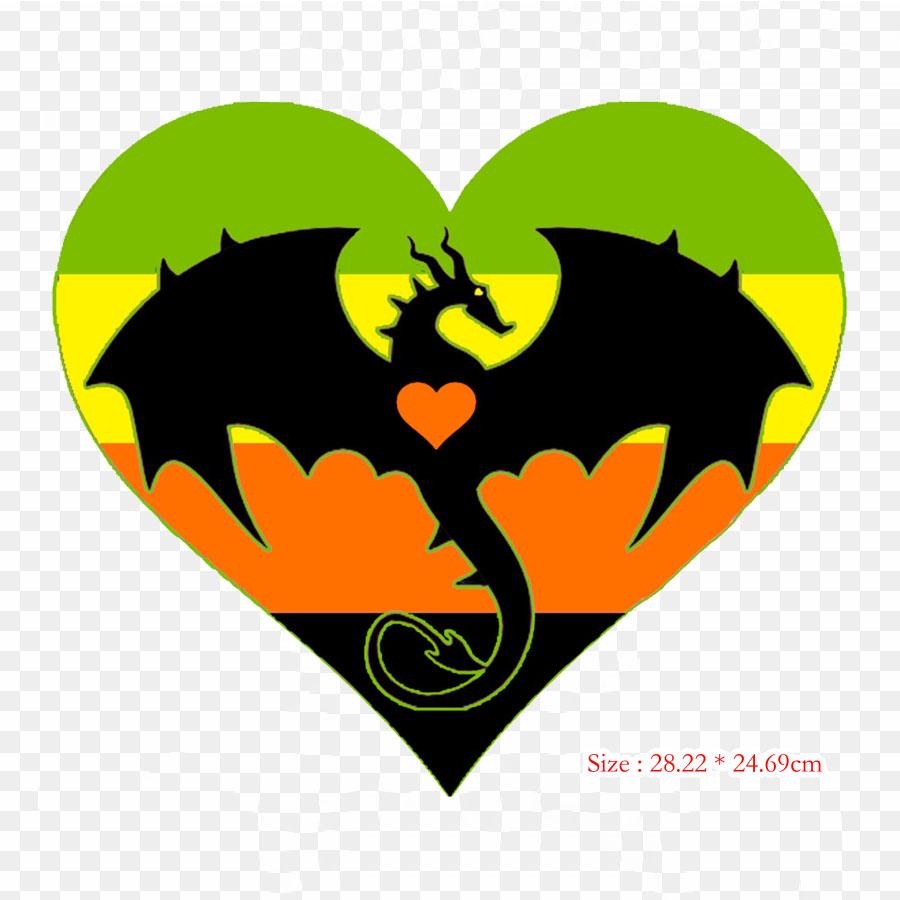 Asexual Dragon Dragon Asexuality Iron on Heat Transfer Printing Vinyl ...