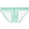 Youye Men's Transparent Mesh Triangle Briefs - Sexy, Breathable, Close-Fitting Underwear for Young Men