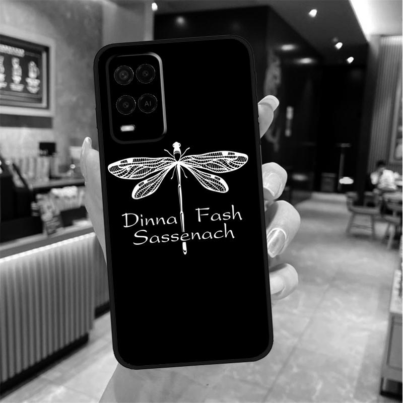 Outlander Sassenach Dragonfly Case For Oppo A74 A54 A94 A78 A98 A18 A60 A80 A40 A38 A58 A96 A76 A16 A15 A17 A57 A77 A5 Pro