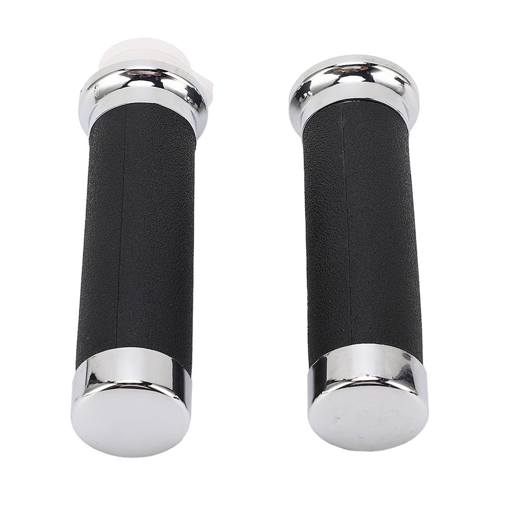 1Pair Motorcycle Handle Grip Ergonomic Slip Resistant Throttle Handle Replacement For Shadow 400 750 VT600 VT750