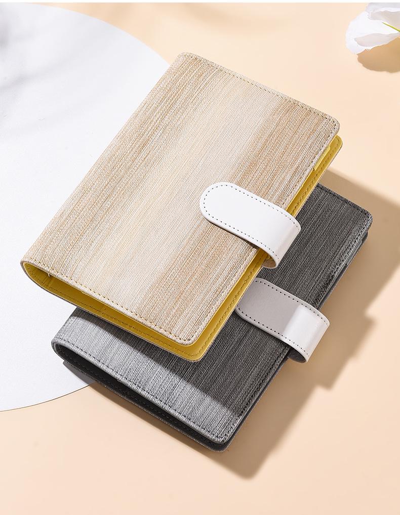 Macaron A6 Loose-Leaf Notebook for Phone, Cash, Budget, & Financial Planning