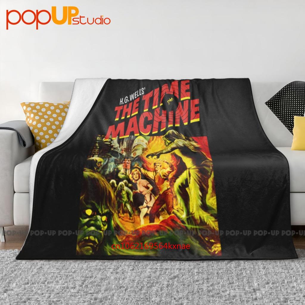 The Time Machine Hg Wells 1960 Bluray Dvd Ultra-Soft Blanket Quilt Winter Sofa Cover Bed Covers