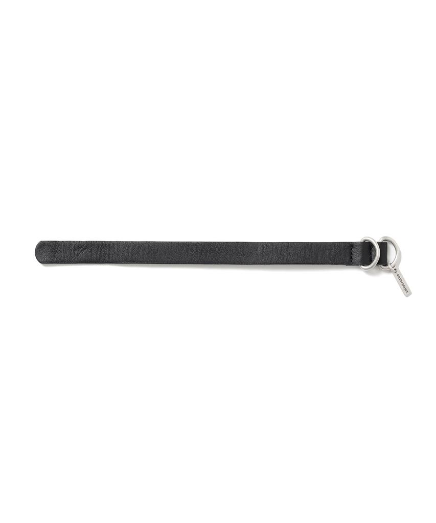 Millo Archive Labfer Leather Bracelet [Black]