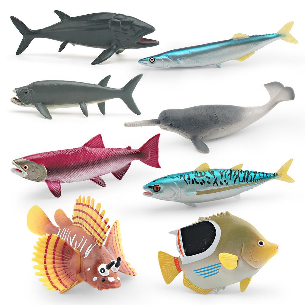 Marine Animal Model Set With Pvc Material Realistic Fish Decor For Aquarium Enthusiasts