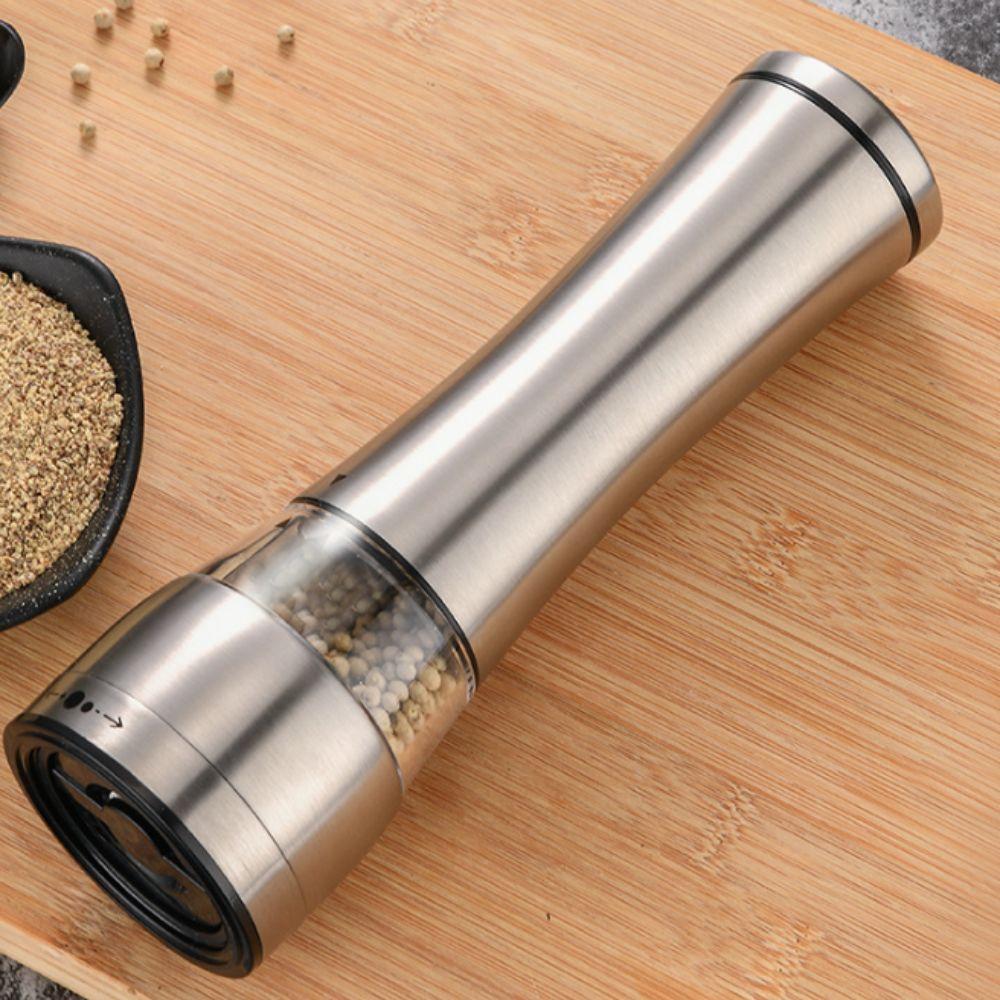 Stainless Steel Pepper Salt Grinder Manual Pepper Grinding Machine Household Spice Mill Restaurant