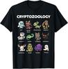 Cute Cryptozoology Creatures Kawaii Mythical Beasts T-Shirt