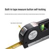 High-Precision Multifunction Laser Level with Infrared Cross-Line and Tape Measure