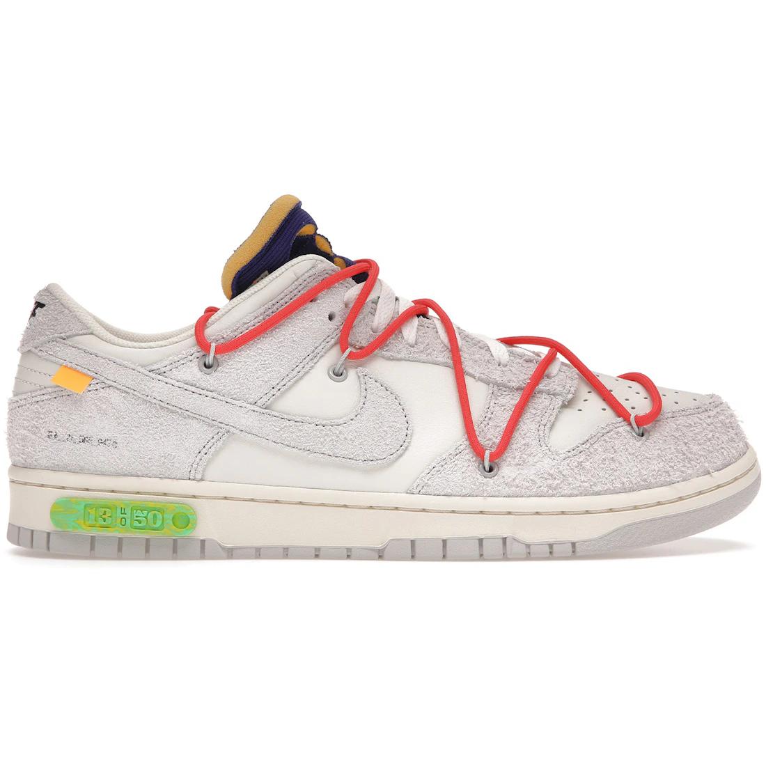 

Кроссовки Nike Dunk Low Off-White Lot 13(DJ0950-110) 41