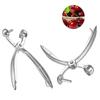 Stainless Steel Cherry Olive Pitter With Heavy Duty Design And Easy Operation Perfect For Kitchen Baking Jam Making