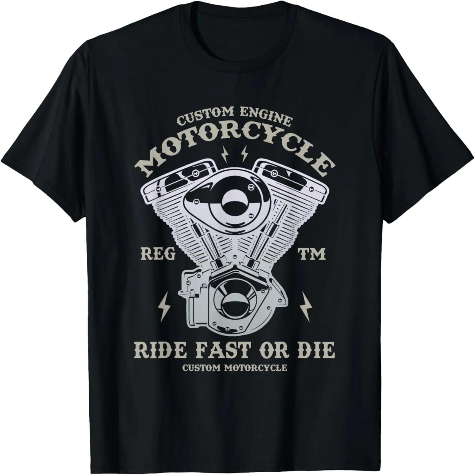 

motorcycle graphic tee _ funny motorcycle for men T-Shirt XXXXXL чорний