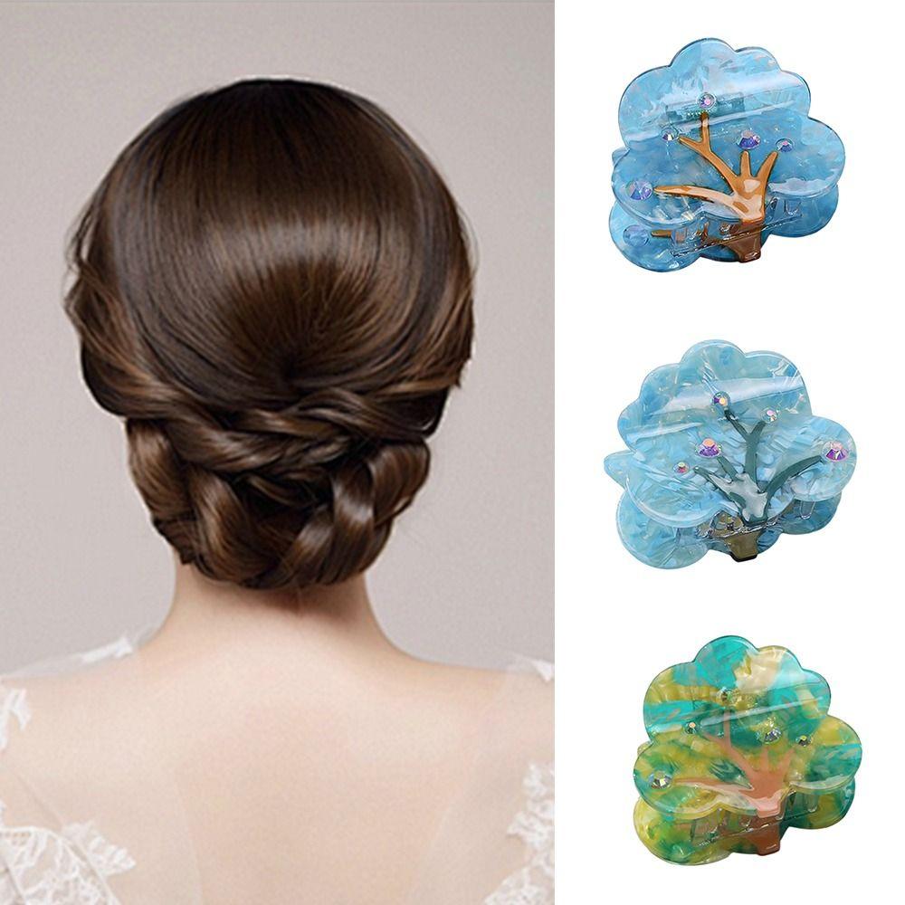 

Anti-slip Hair Clip Hair Accessories Acetate Claw Clip New Acrylic Claw Clips