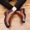 Modetrend im Hongkong-Stil High-Top Fußset Chelsea Boots Herbst und Winter Herrenbekleidung Retro dicksohlige Martin Boots