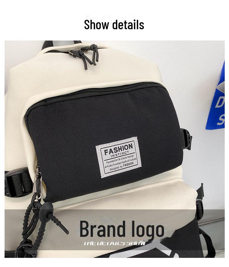 Japanese-Style Large Capacity Backpack for Female Students - Perfect for Junior High, High School, College, and Travel